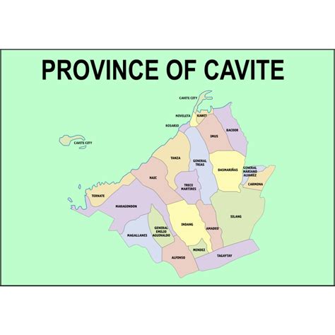 map of cavite city|Online Map of Cavite City .